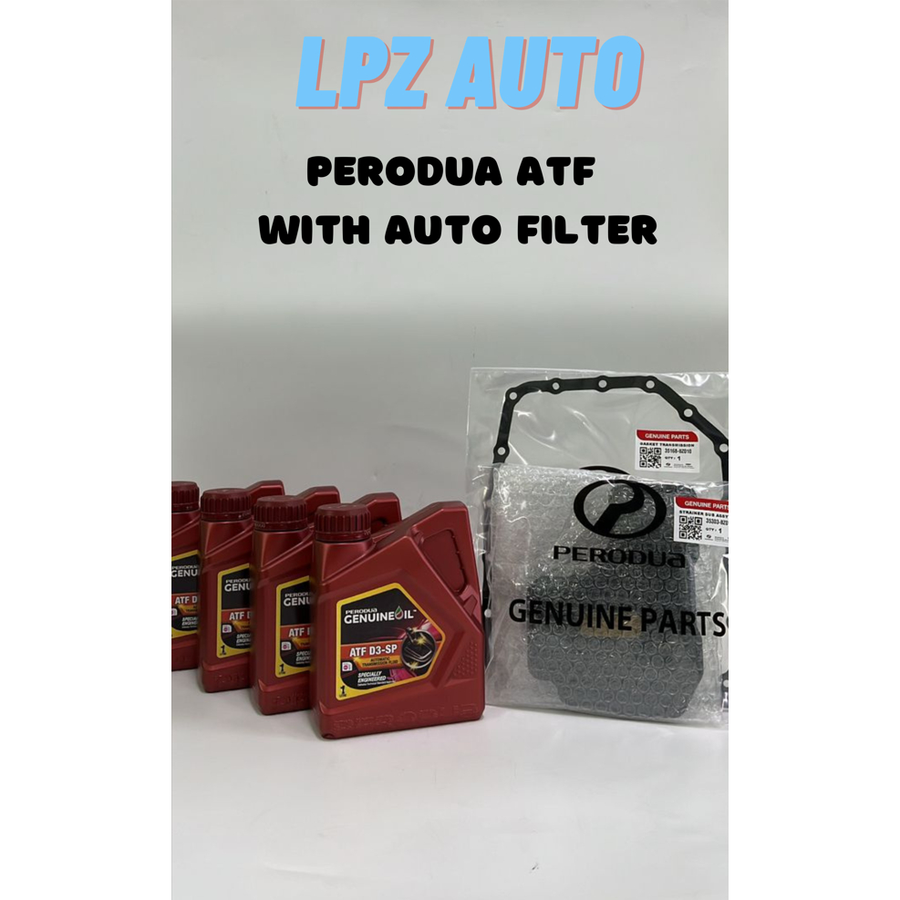 Perodua Atf D Sp New Packing With Perodua Auto Filter Bz Og