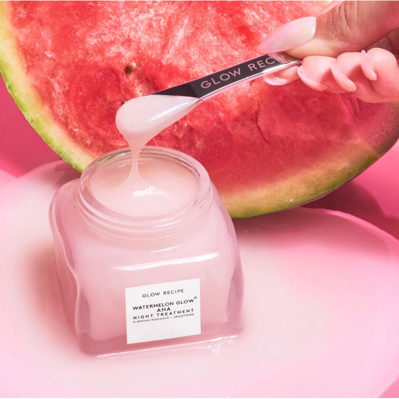 Ready Stock Ml Glow Recipe Watermelon Glow Aha Night Treatment