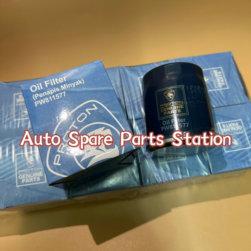 Oil Filter Proton Biru Pw Proton Saga Blm Flx Waja Wira Satria