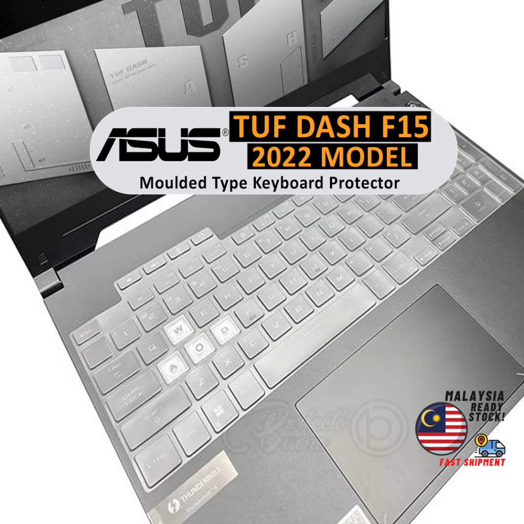 Keyboard Protector For ASUS TUF Dash F15 2022 2023 Model Keyboard Cover