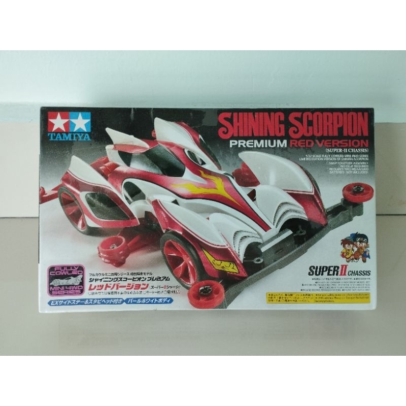 Tamiya Mini Wd Shining Scorpion Premium Red Version Limited