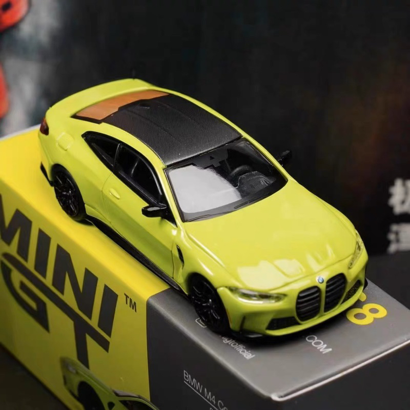 MINI GT 1 64 468 BMW M4 Competition G82 São Paulo Yellow Shopee