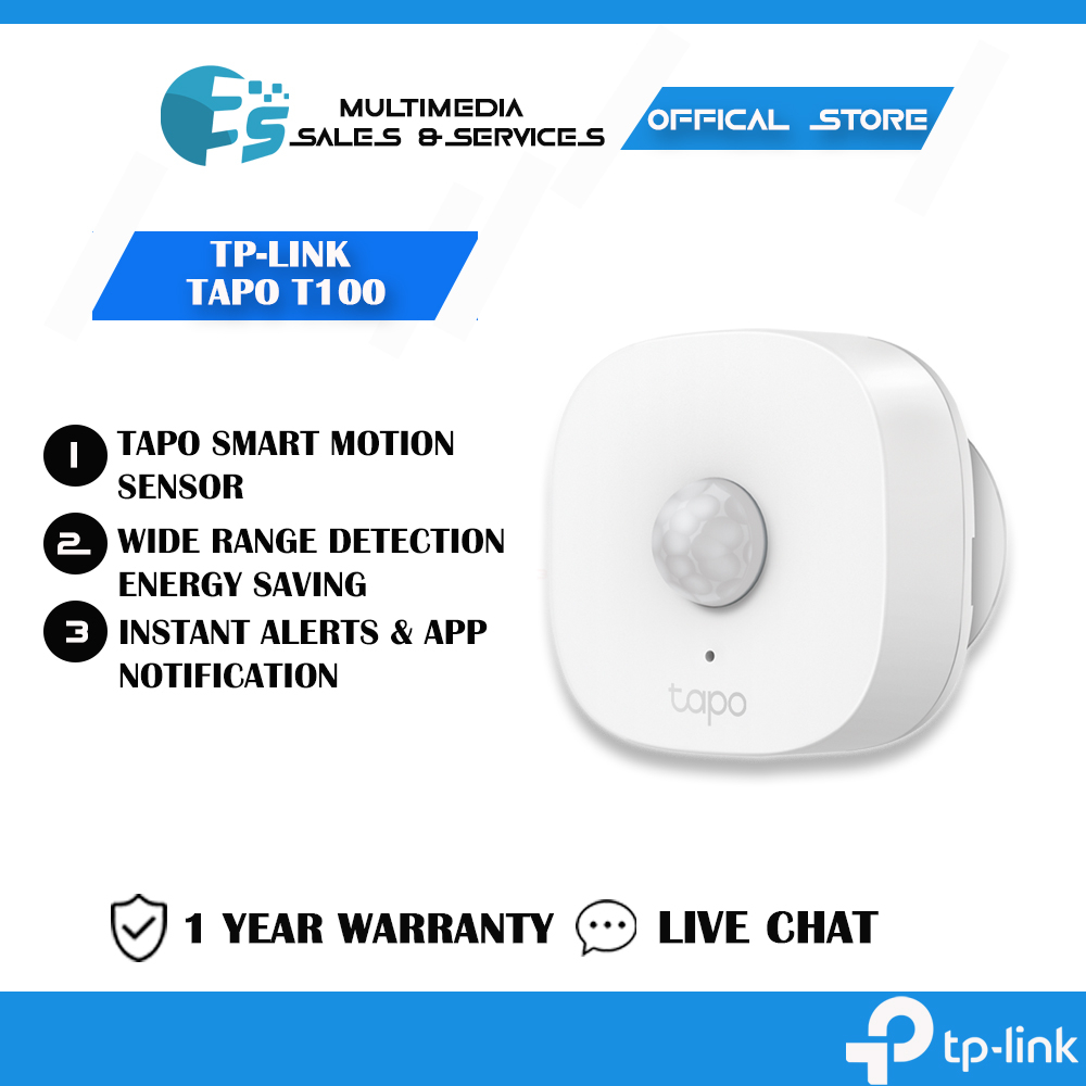 Tp Link Tapo T100 Tapo Smart Motion Sensor Shopee Malaysia