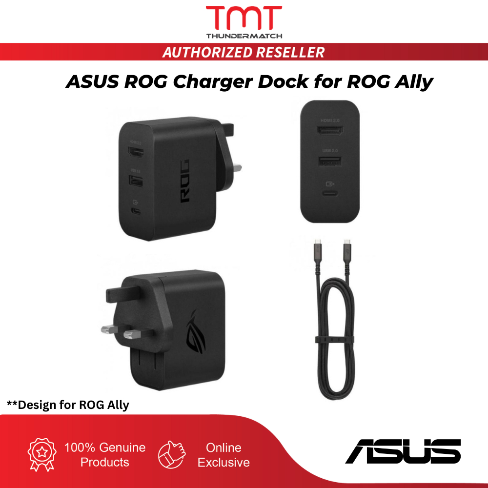 Asus Rog Charger Dock For Rog Ally W Type C Hdmi Usb A Y