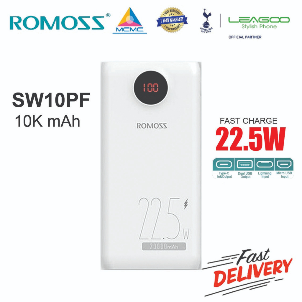 Romoss Sw Pf Mah Mini Portable Power Bank W Pd W Super Fast