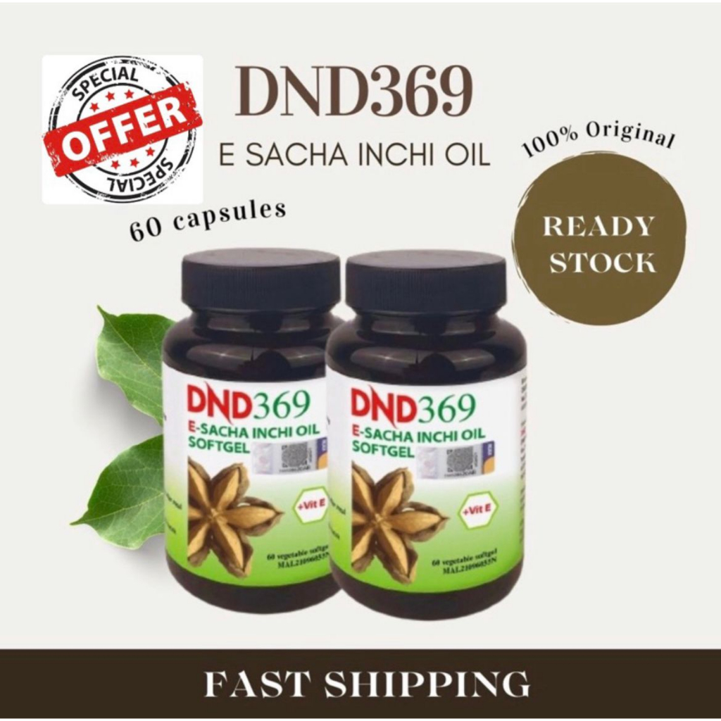 Dnd Softgel E Sacha Inchi Oil Dr Noordin Darus Worldwellness