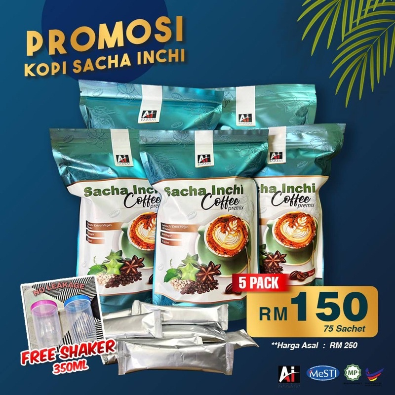 Kopi Sacha Inchi Sacha Inchi Coffee Premium Original Omega Ai Global