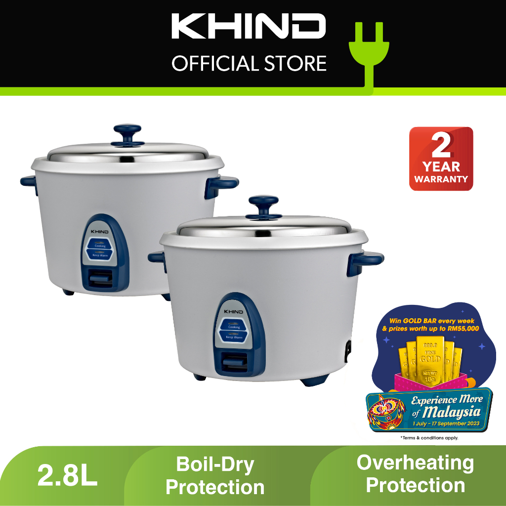 Khind Electric Rice Cooker L East Malaysia Rc N Shopee Malaysia