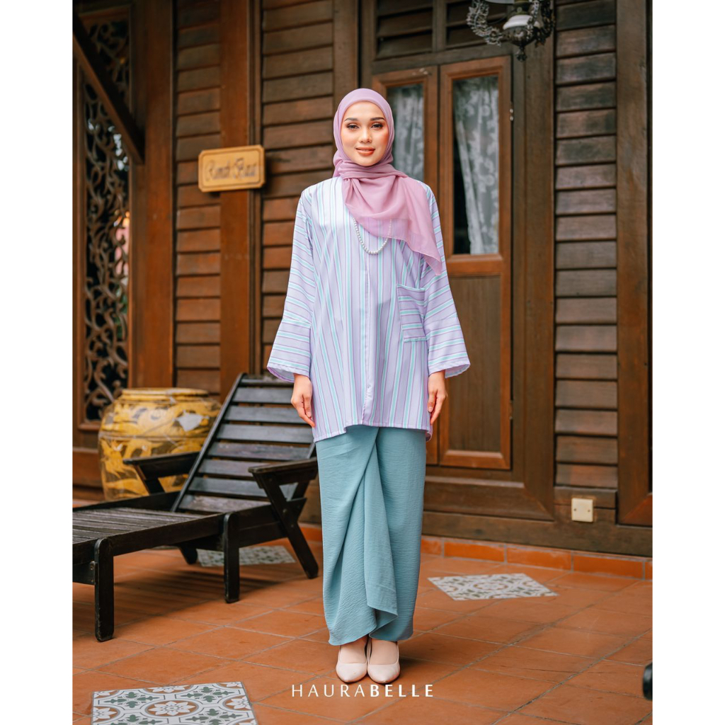 Readystock Puspa Kaftan Haurabelle Baju Kaftan Ironless Baju Kurung