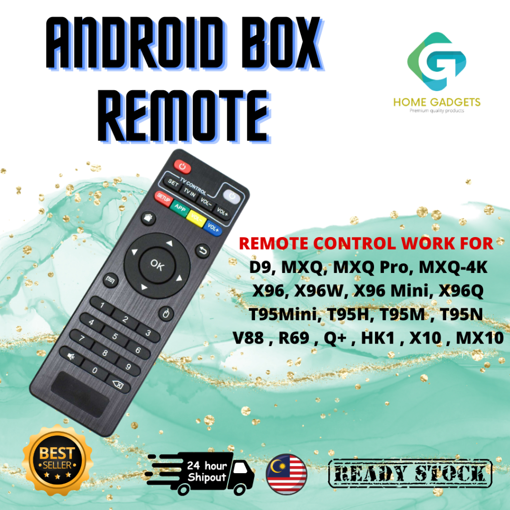 24 Hour Shipout Ready Stock Remote Control X96 X96mini X96W Android TV