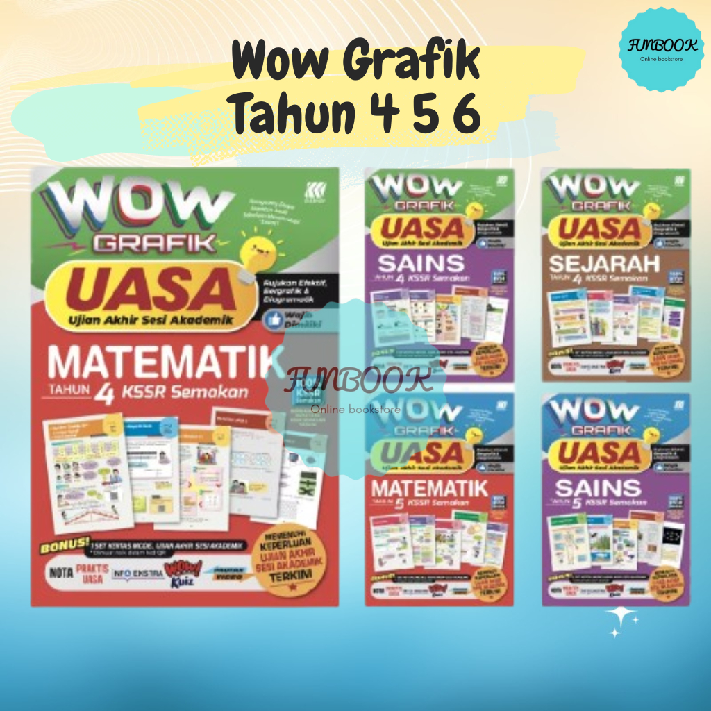 Funbook Wow Grafik Uasa Kssr Tahun Sasbadi Shopee Malaysia