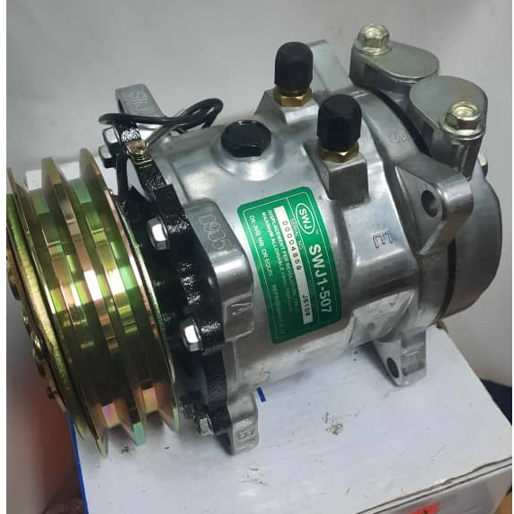 PROTON ISWARA WIRA SWJ BRAND TYPE SANDEN 507 TYPE AIRCOND COMPRESSOR