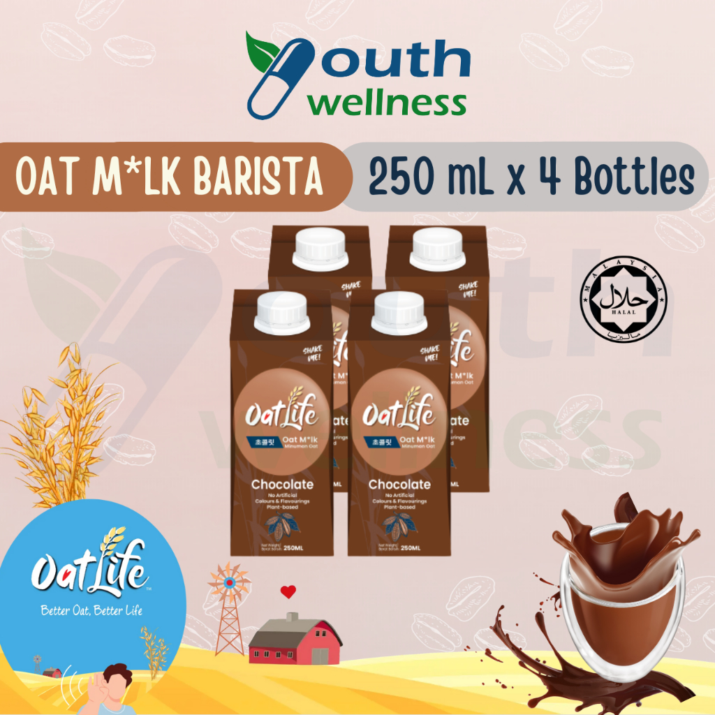 Rtd Oatlife Oat Milk Chocolate X Ml Shopee Malaysia