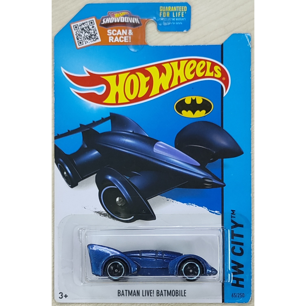 Hot Wheels Batman Live Batmobile HW Shopee Malaysia