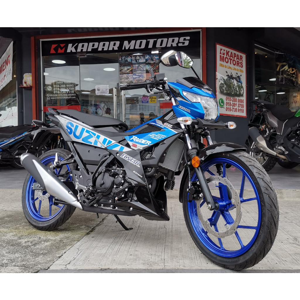 New Suzuki Raider Gp R Fi Injection Rider Belang Fz