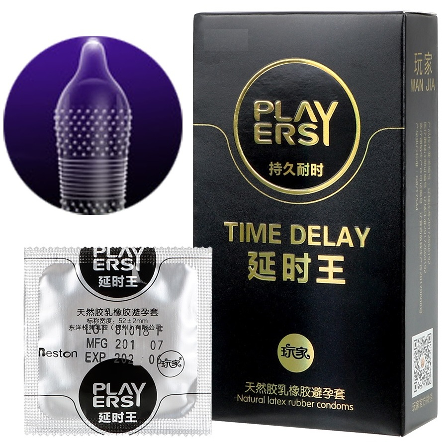 Free Condom Play Ersy Time Delay Tahan Lama Natural Latex Rubber