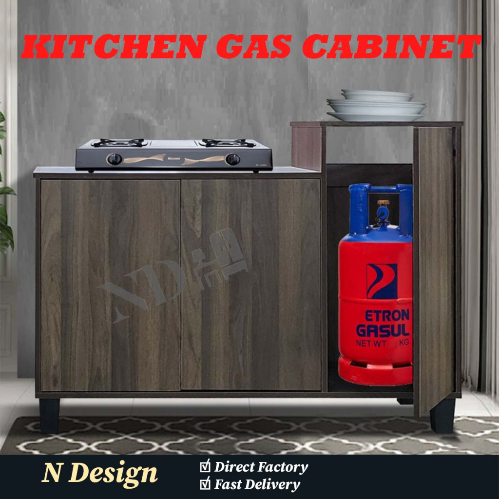 N Design Kitchen Cabinet Kitchen Rack Cooking Table Kabinet