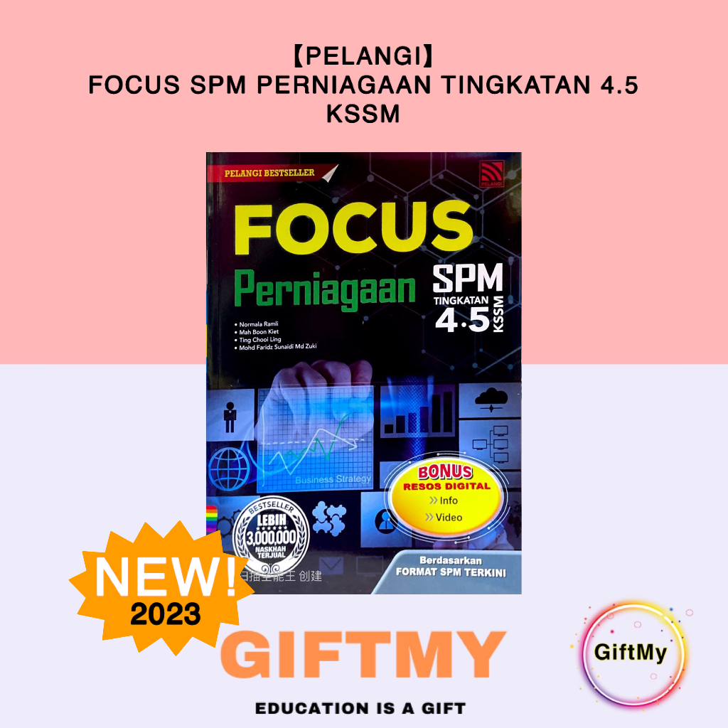 Pelangifocus Spm Perniagaan Tingkatan Kssm Buku Rujukan