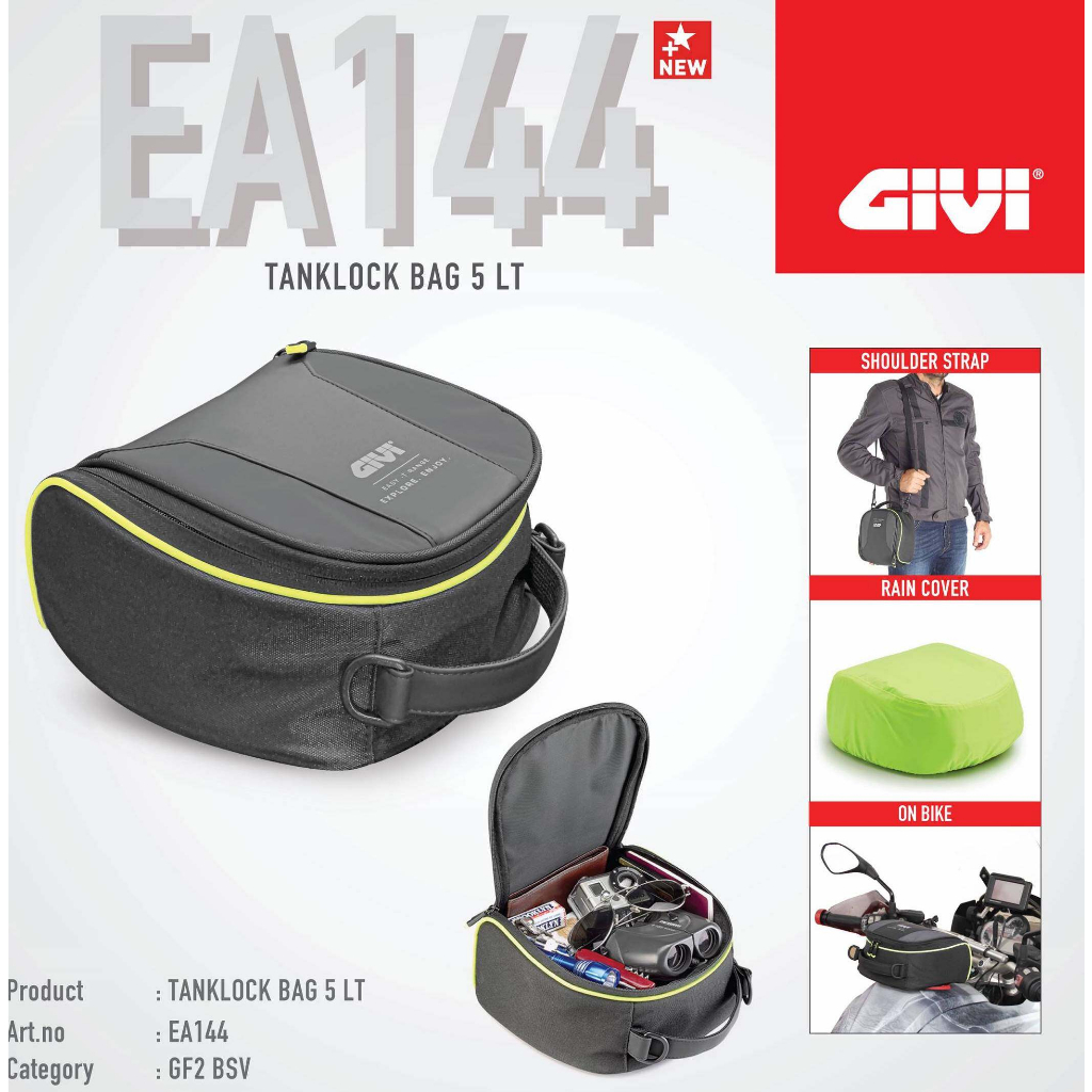 GIVI TANKLOCK BAG EA144 5LT Shopee Malaysia