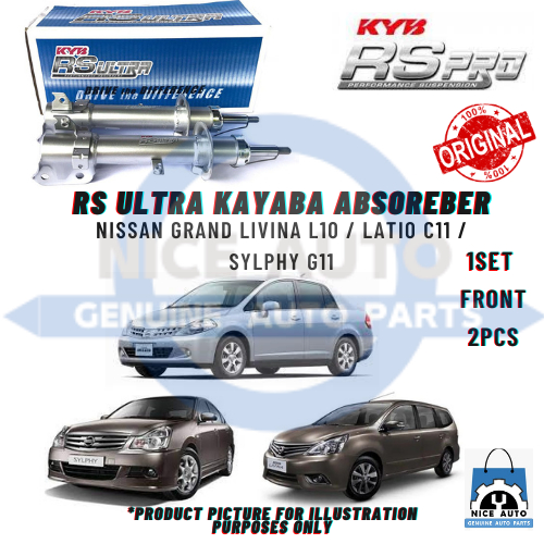 Nissan Grand Livina L Latio C Sylphy G Front Kayaba Kyb Rs