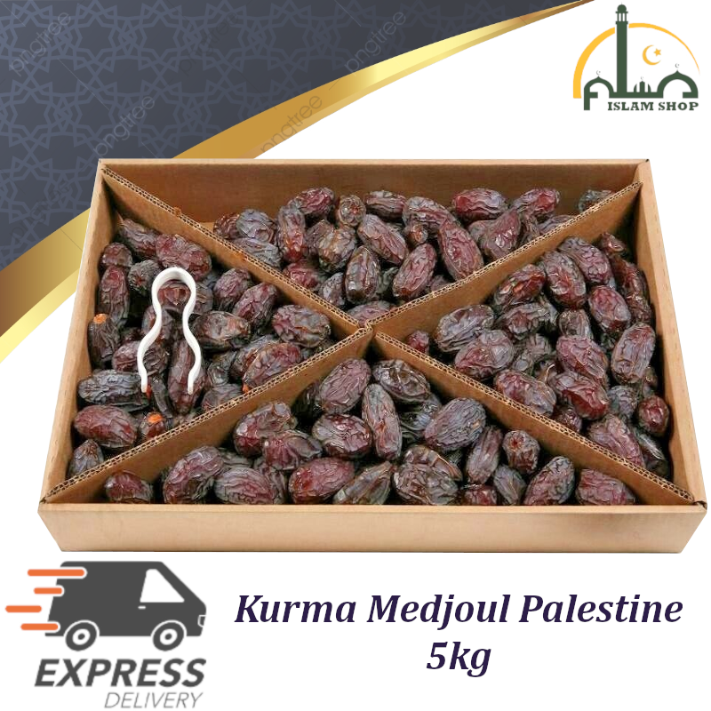 Medjoul Palestine Dates Kurma Medjoul Palestine Wholesale 5kg Shopee