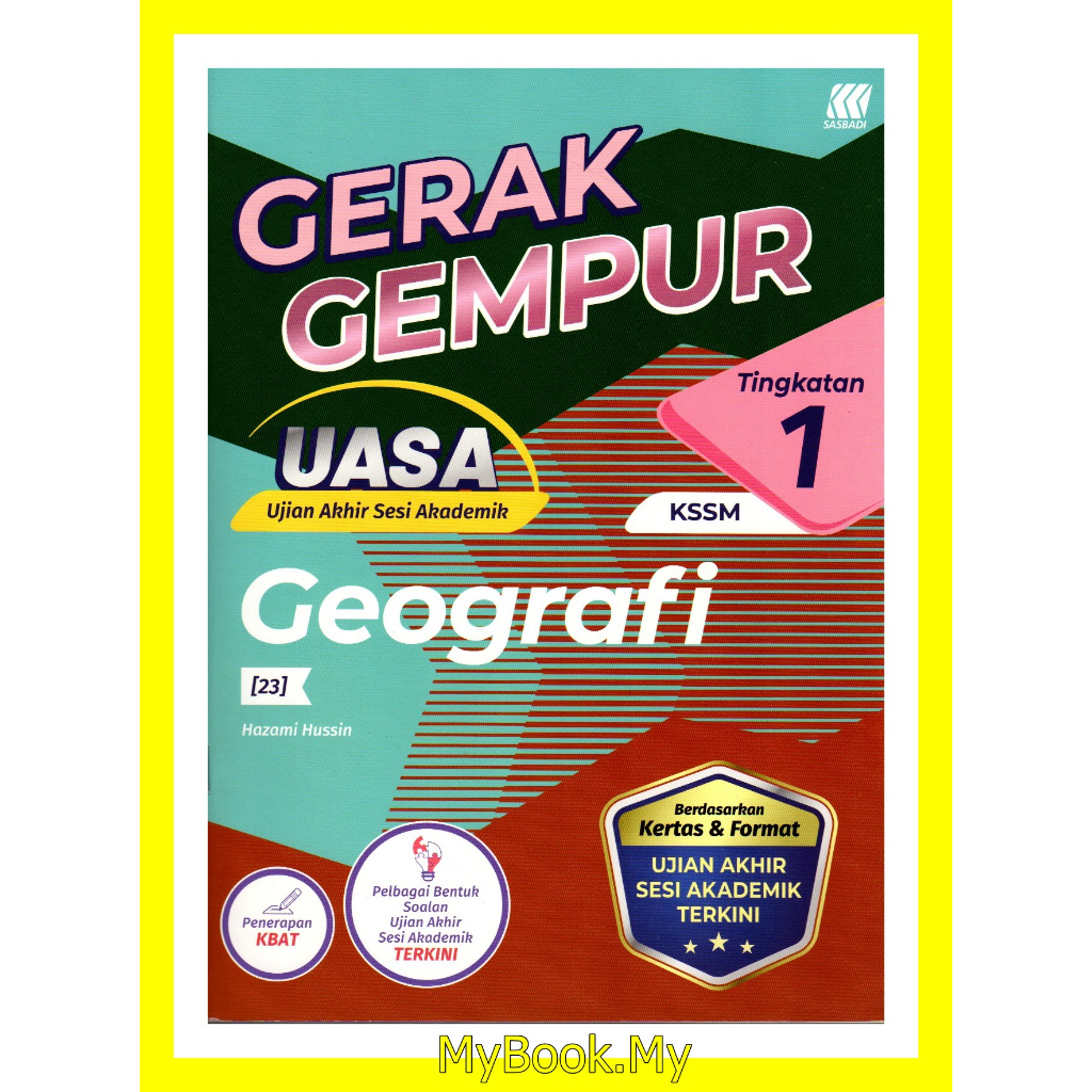 Baru Myb Buku Latihan Gerak Gempur Uasa Tingkatan Geografi