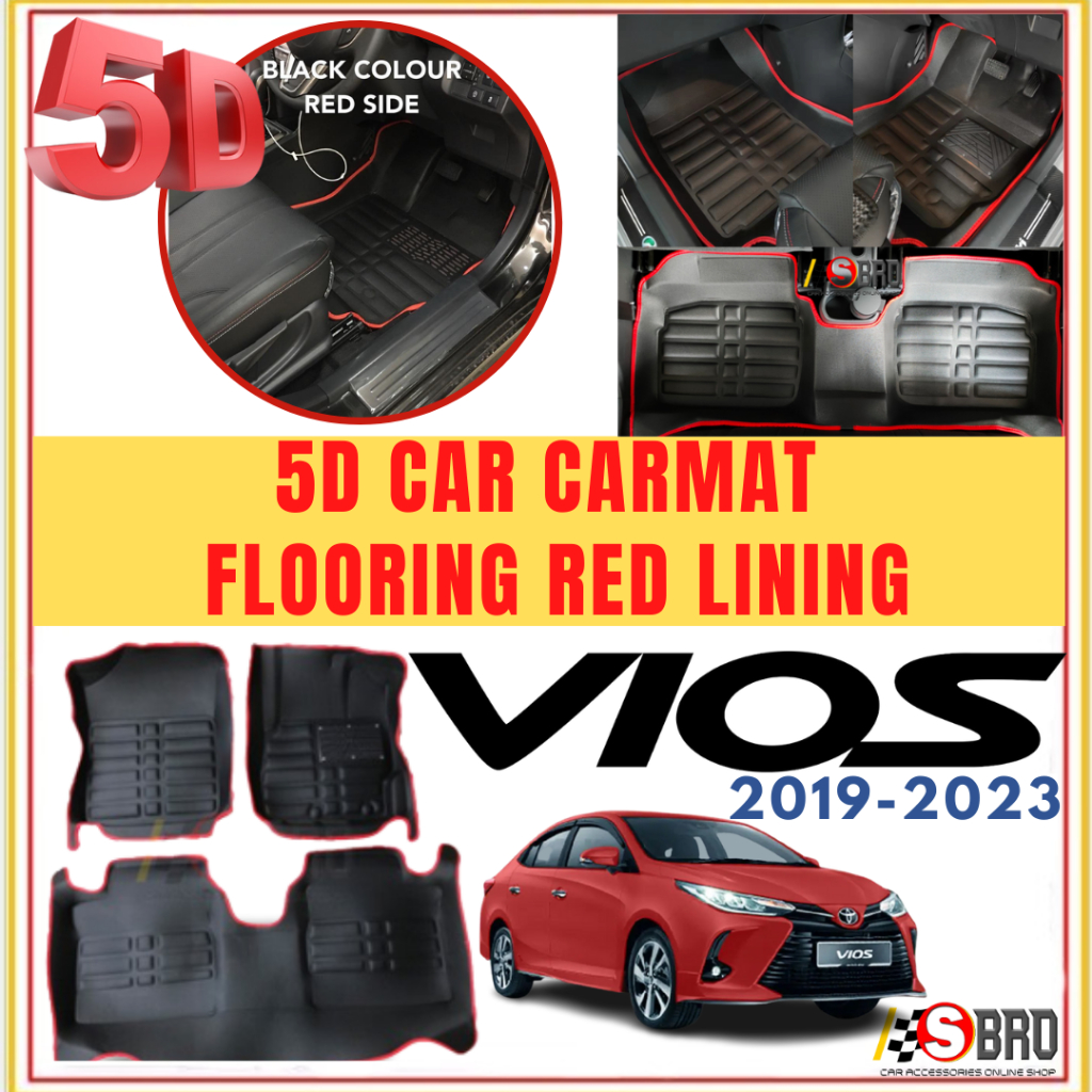 Toyota Vios D Carpet Car Mat Floor Mat Oem Karpet Car