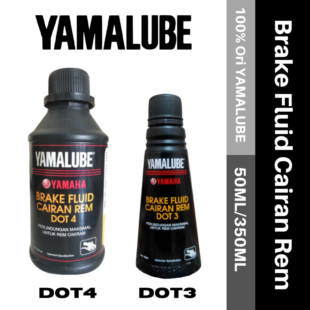 Yamalube Brake Fluid Cairan Rem Dot Perlindungan Rem Cakram Ml