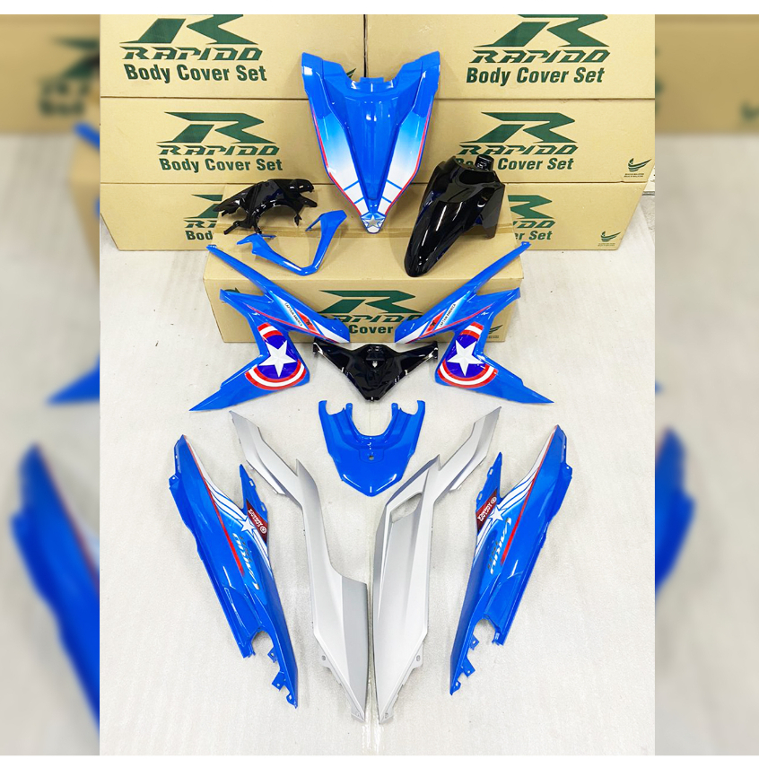 Coverset Bodyset Honda Vario Vario Gundam Series Marvell Iron