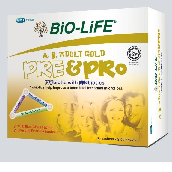 Bio Life A B Adult Gold Pre Pro Sachets Shopee Malaysia