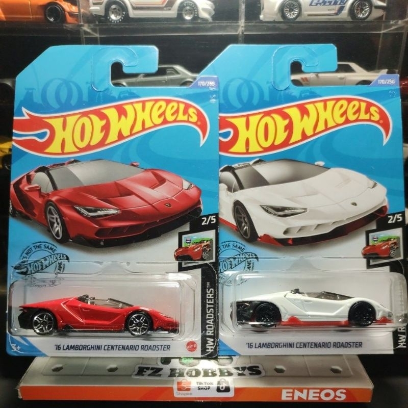 Hot Wheels 16 Lamborghini Centenario Roadster Shopee Malaysia