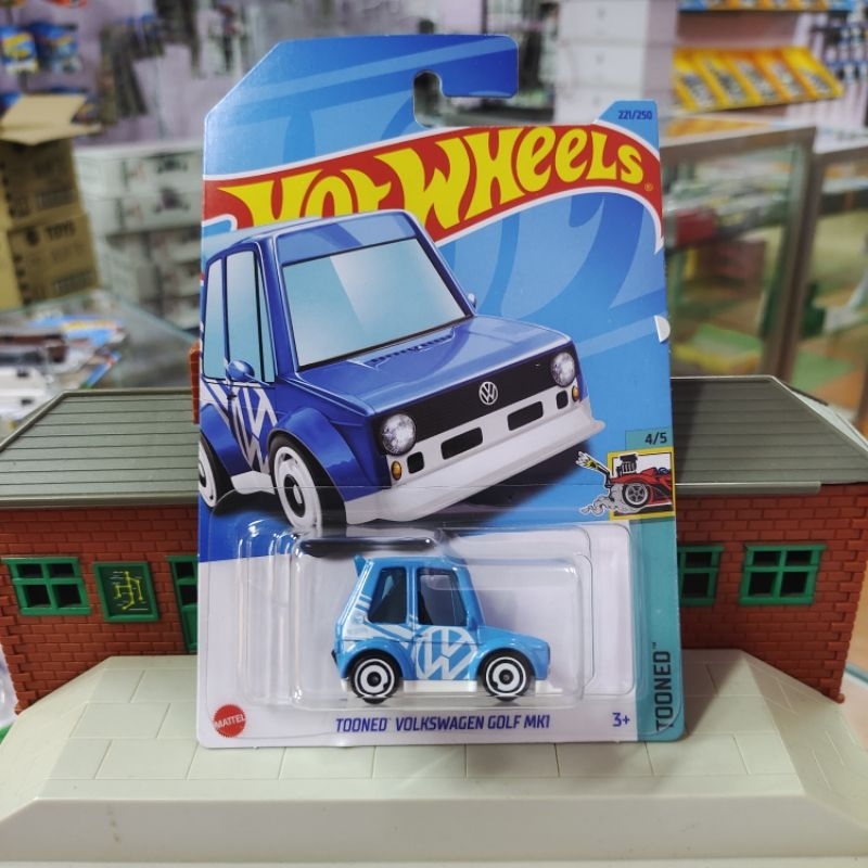 Hot Wheels Tooned Volkswagen Golf MK1 Regular Treasure Hunt RTH