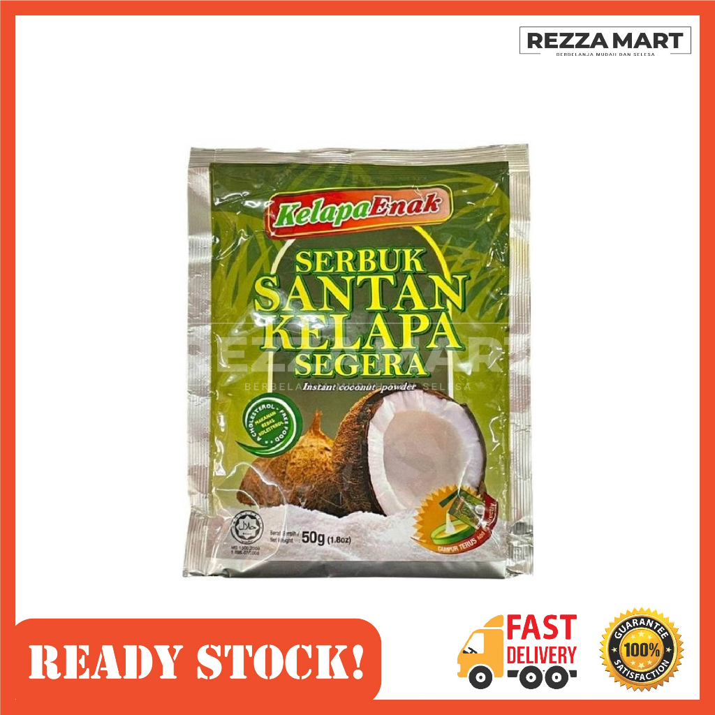 Serbuk Santan Kelapa Segera Instant Coconut Powder G Shopee Malaysia