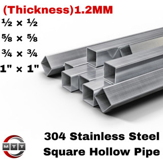 SUS304 S Size Square Hollow Stainless Steel Square Hollow Pipe