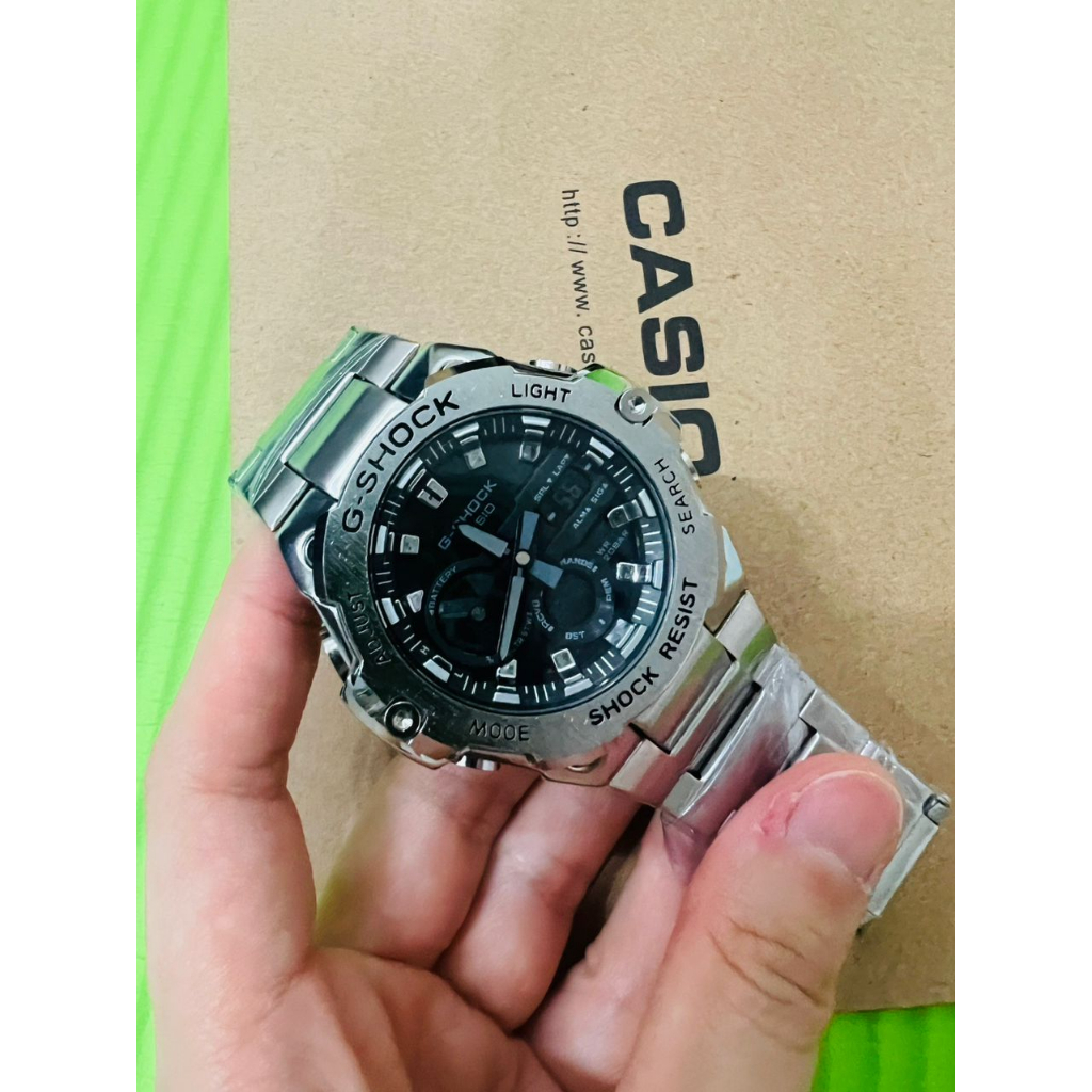 Gshock G Steel Copy Ori Gst B Jam Tangan Gshock Gst B Tali Besi