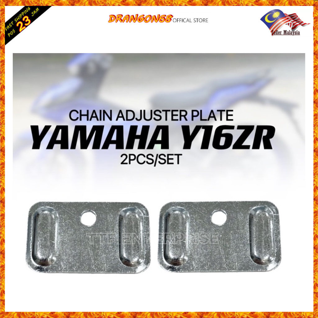 Yamaha Y Zr Chain Adjuster Plate Pcs Set Y Y Z Y Zr Lantai