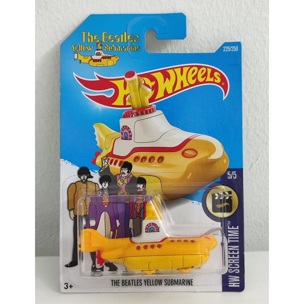 Hot Wheels The Beatles Yellow Submarine Shopee Malaysia