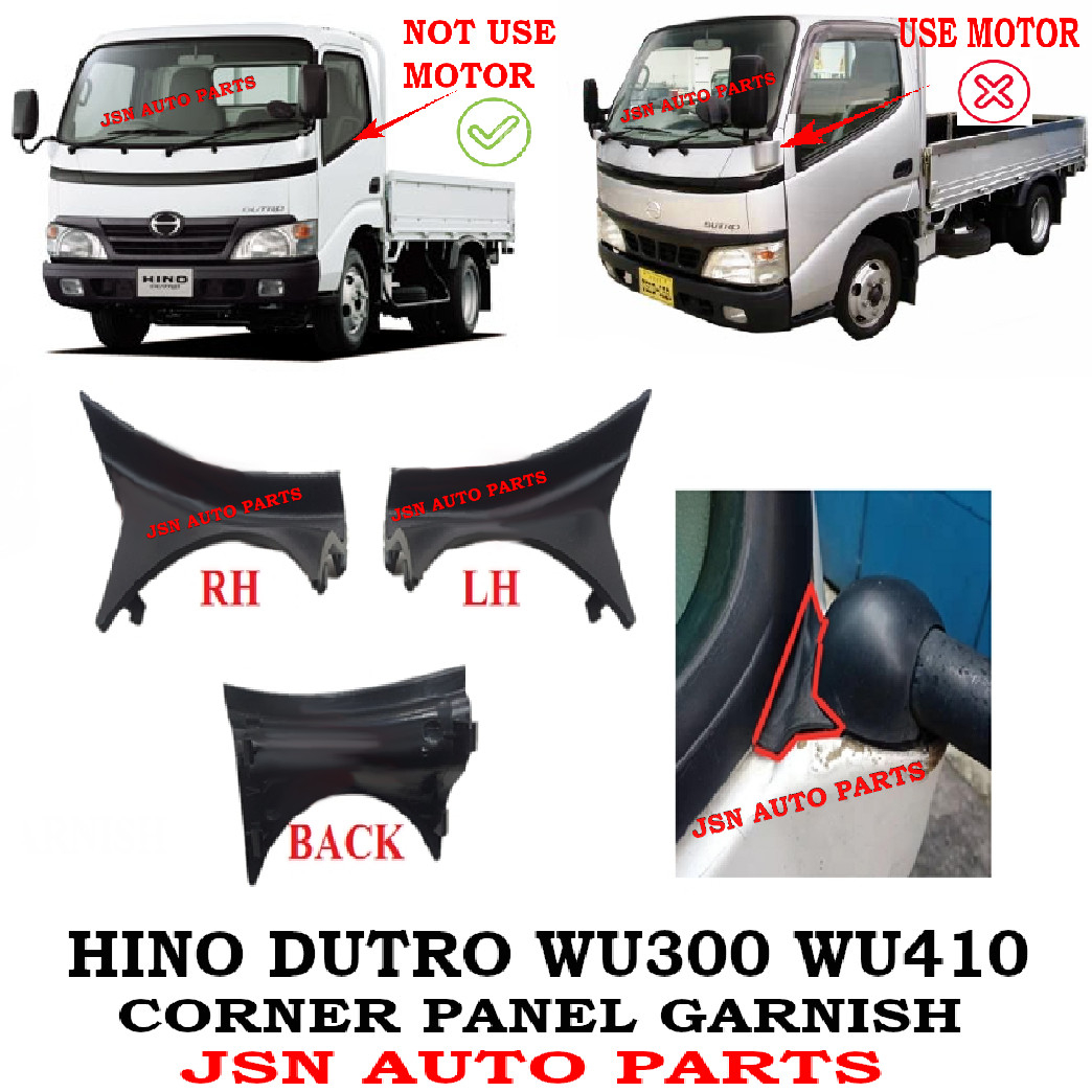 J S Corner Panel Garnish Hino Dutro Wu Wu Lorry Truck