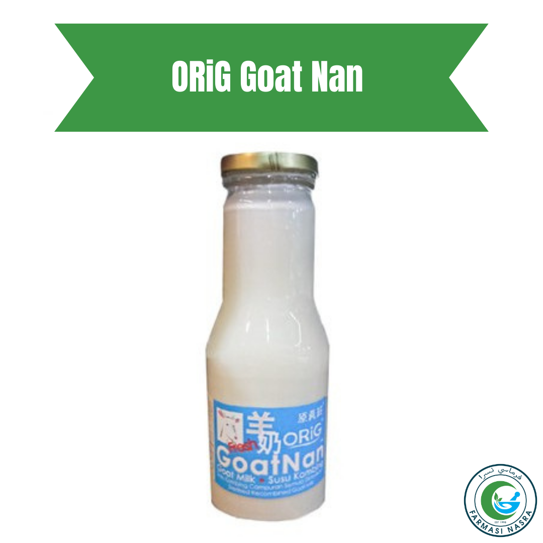 Orig Fresh Goatnan Goat Milk Ml Susu Kambing Exp