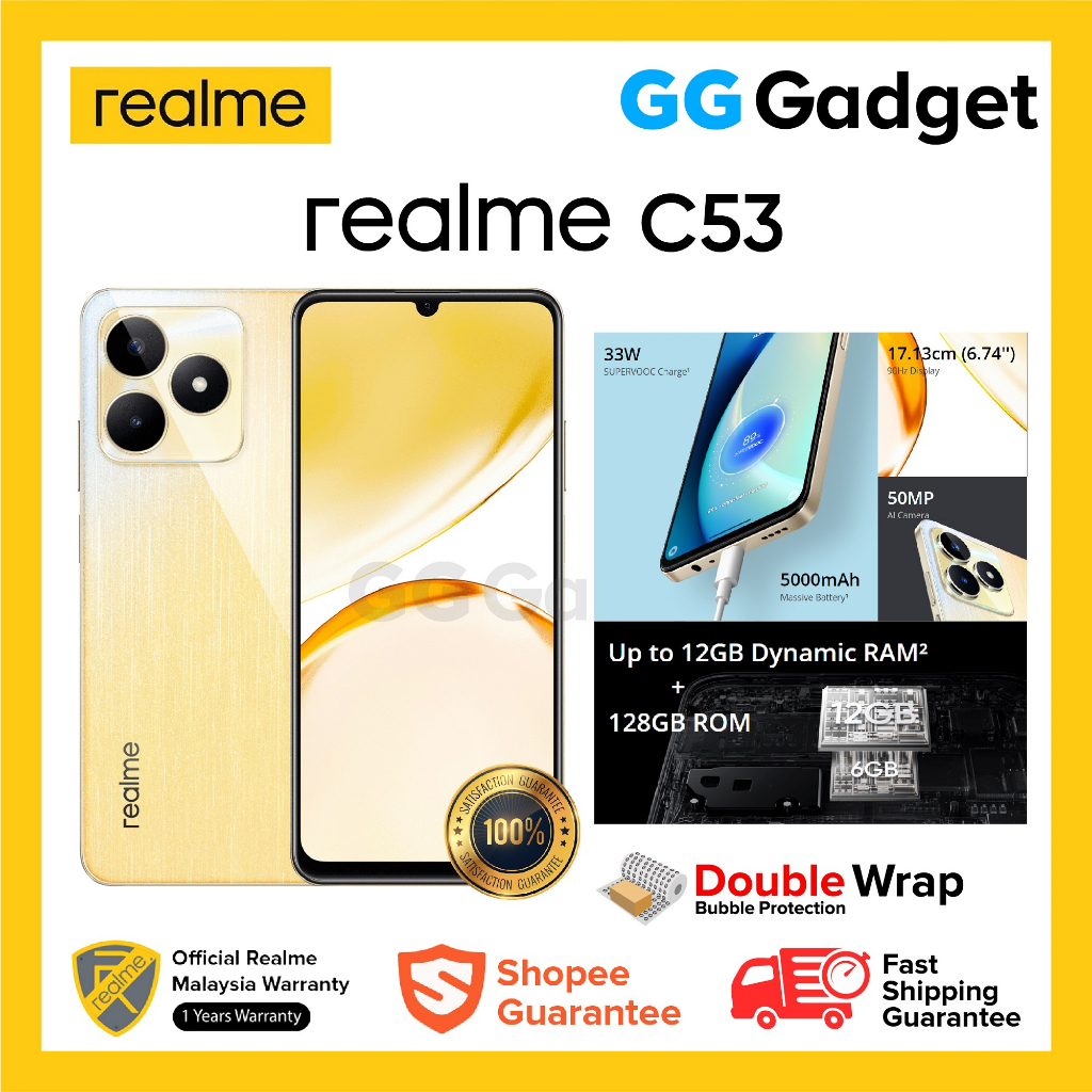 Realme C53 6GB 6GB 8GB 8GB 128GB 256GB Realme Malaysia 1