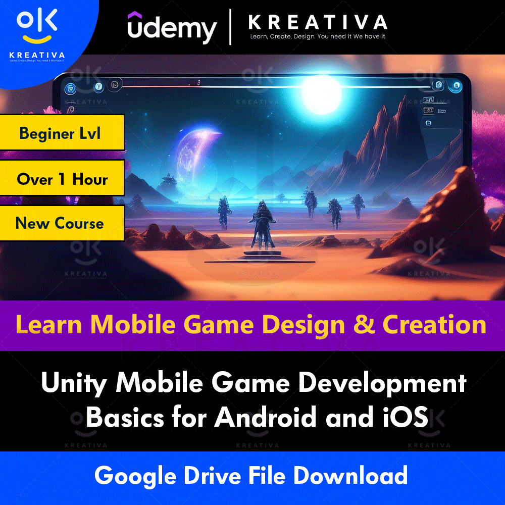 Video Course Unity Mobile Game Development Basics For Android And Ios