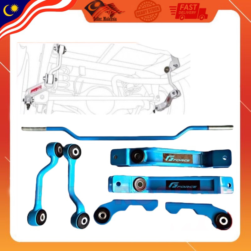 JS1 Space Arm 4x4 TOYOTA HILUX REVO ROCCO ROGUE 2015 2021 Stabilizer