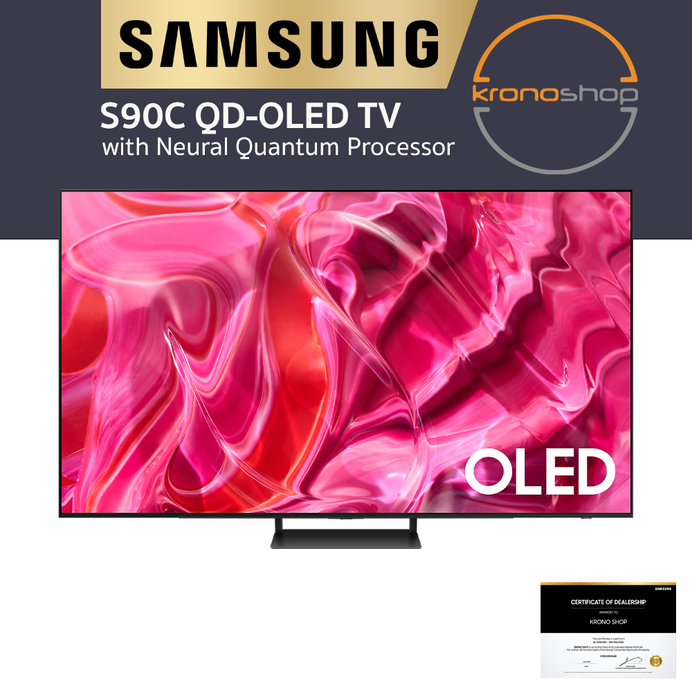 SAMSUNG S90C 55 INCH OLED QD OLED 4K Smart TV QA55S90CAKXXM QA55S90CA