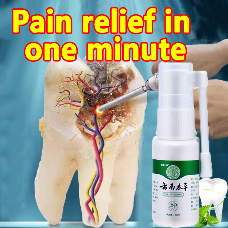 Toothache Spray Teeth Pain Spray Saraf Gigi Ubat Sakit Gigi Toothache