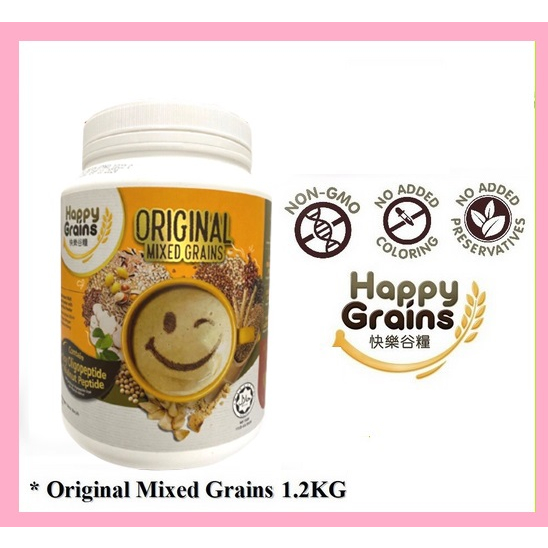 Exp Nov Happy Grains Original Kg Gx Shopee Malaysia