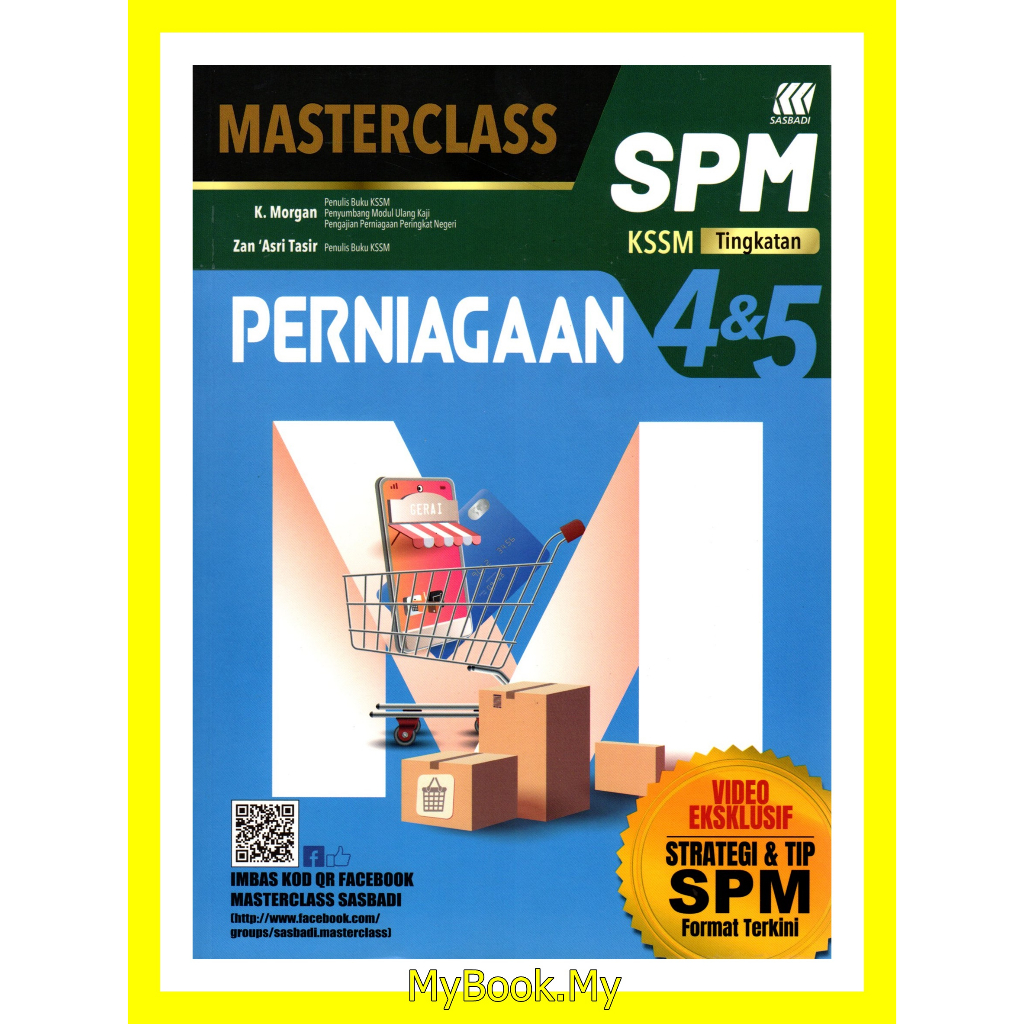 Baru Myb Buku Rujukan Nota Masterclass Perniagaan Tingkatan