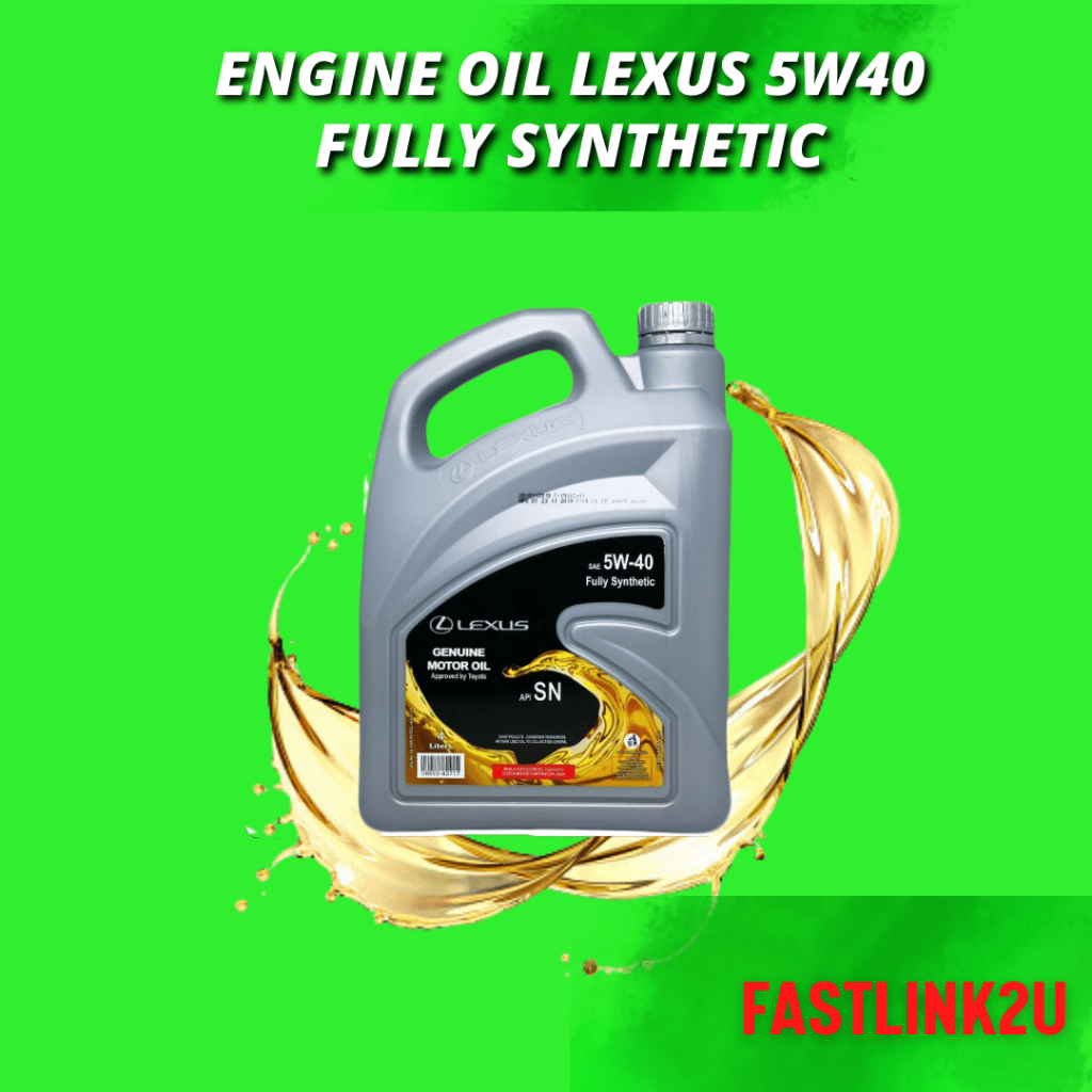 Original Lexus Sp W W Gf Fully Synthetic Engine Oil L New