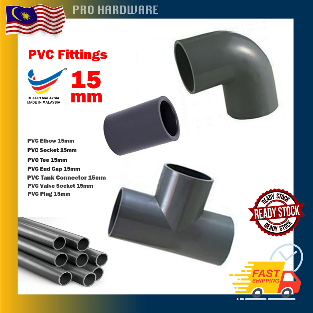 Pvc Fitting Mm Mm Pipe Socket Elbow Tee P T Socket Elbow