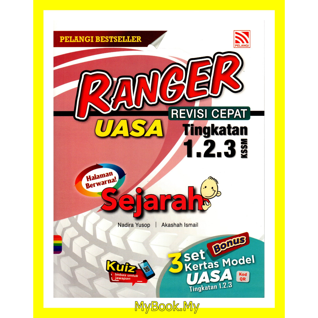 BARU MyB Buku Rujukan Nota RANGER Revisi Cepat UASA Tingkatan 1 2 3