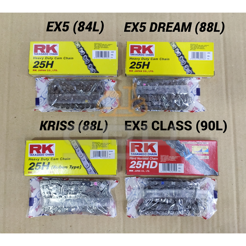 Kriss Ex Dream Ex Class Ex Timing Chain Rk Takasago Chain